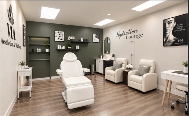The Hydration Lounge at VIA Aesthetics & Wellness